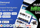 eDemand v4.0.0 Nulled-Multi Vendor On Demand Handy Services, Handyman with Flutter App, Admin panel, Web Version