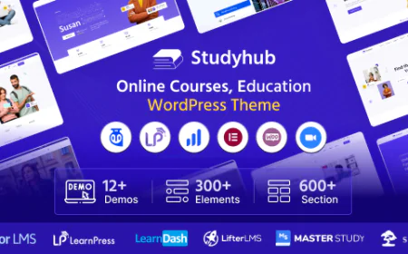 Studyhub - Education WordPress Theme