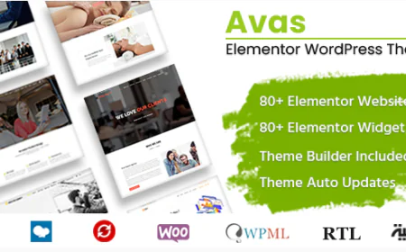 Avas - Elementor MultiPurpose WordPress Theme