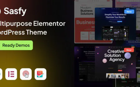 Sasfy - Multipurpose Elementor WordPress Theme v1.0.5 free download