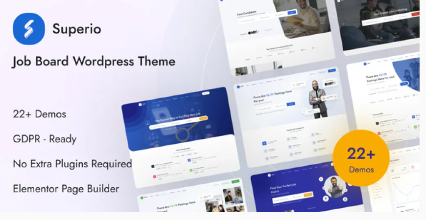 Superio – Job Board WordPress Theme free download