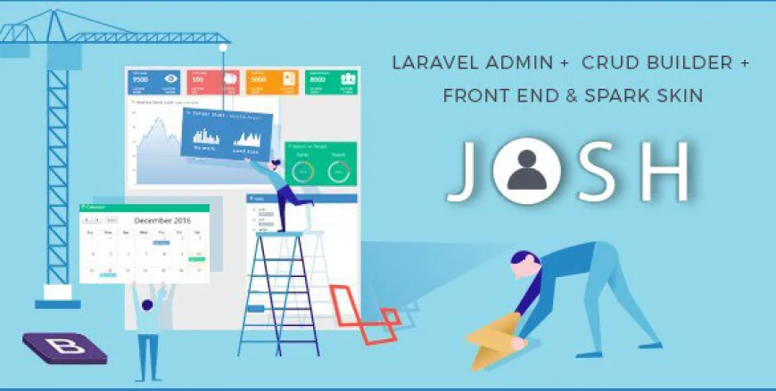 Josh v11.1 Nulled- Laravel Admin Template + Front End + CRUD