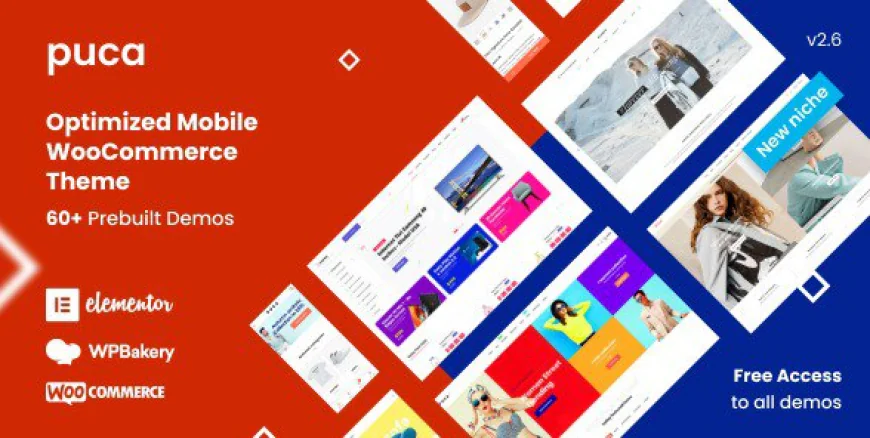 Puca - Optimized Mobile WooCommerce Theme v2.6.29 free download