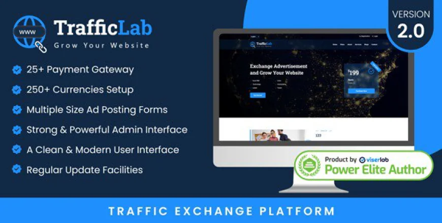 TrafficLab - Traffic Exchange Platform v2.0 Nulled
