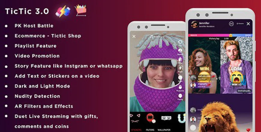 TicTic - Android media app for creating and sharing short videos Nulled
