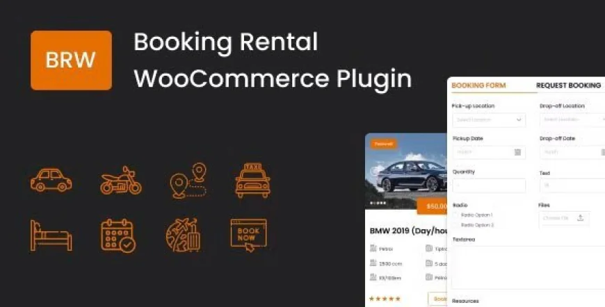BRW v1.7.8 - Booking Rental Plugin WooCommerce