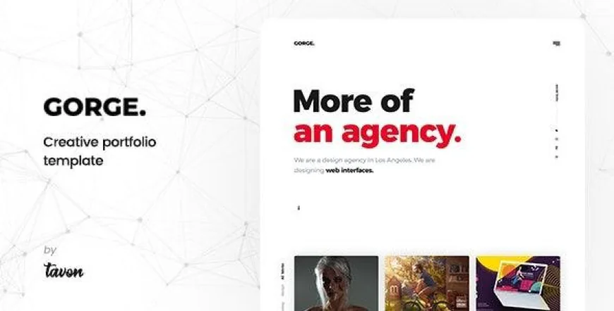 Gorge - Creative Portfolio Template free download