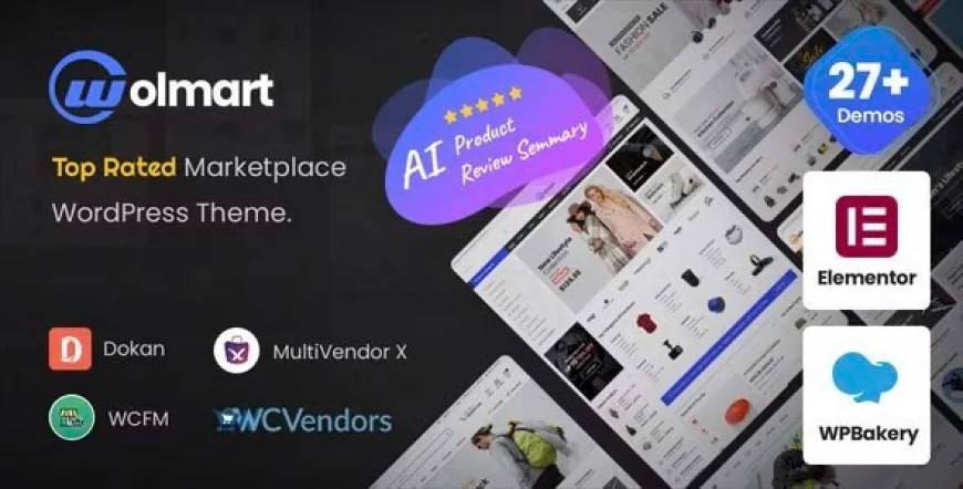 Wolmart v1.8.13 - Multi-Vendor Marketplace WooCommerce Theme