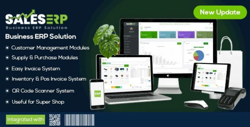ERP v11.0 Business ERP Solution, Product, Shop, Company Management