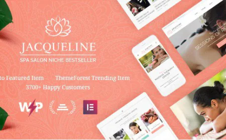 Jacqueline v2.17.0 - Spa and Massage Salon Beauty Theme